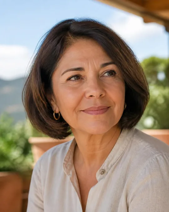 Italian bob – Bobs for Women Over 50 With Fine or Thin Hair