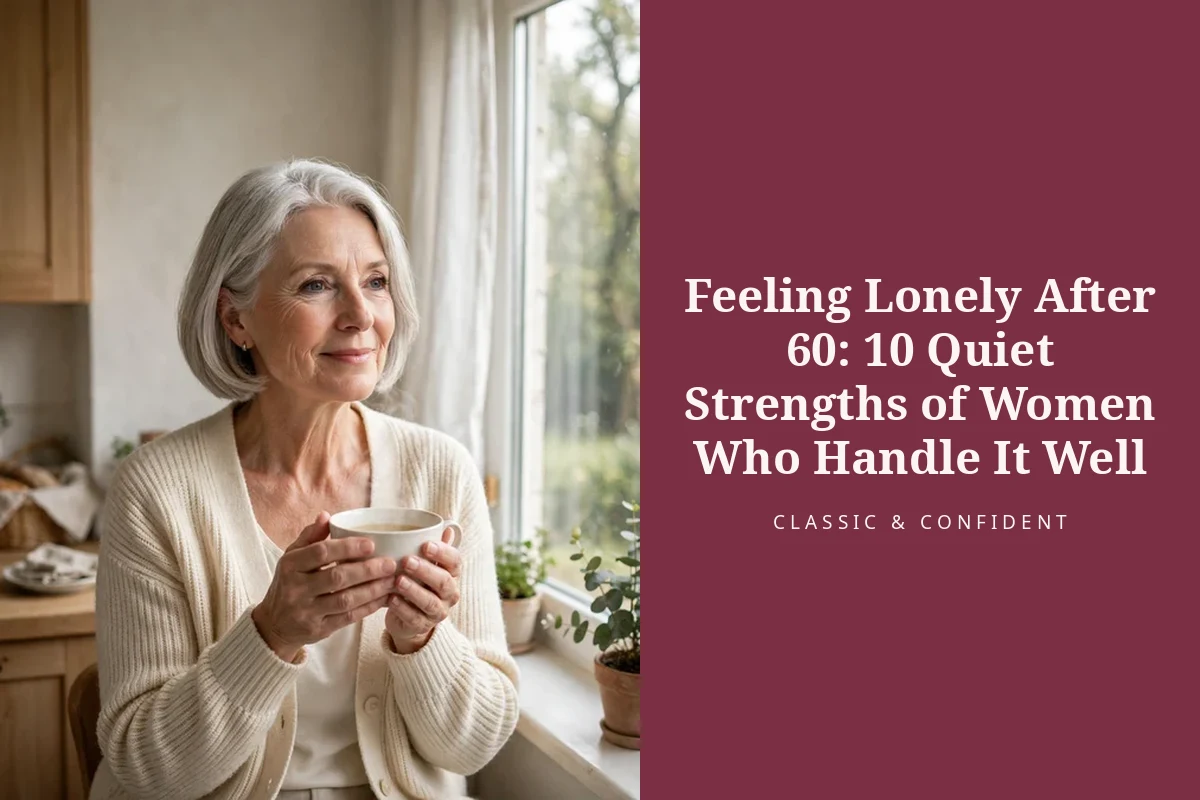Feeling Lonely After 60: 10 Quiet Strengths of Women Who Handle It Well