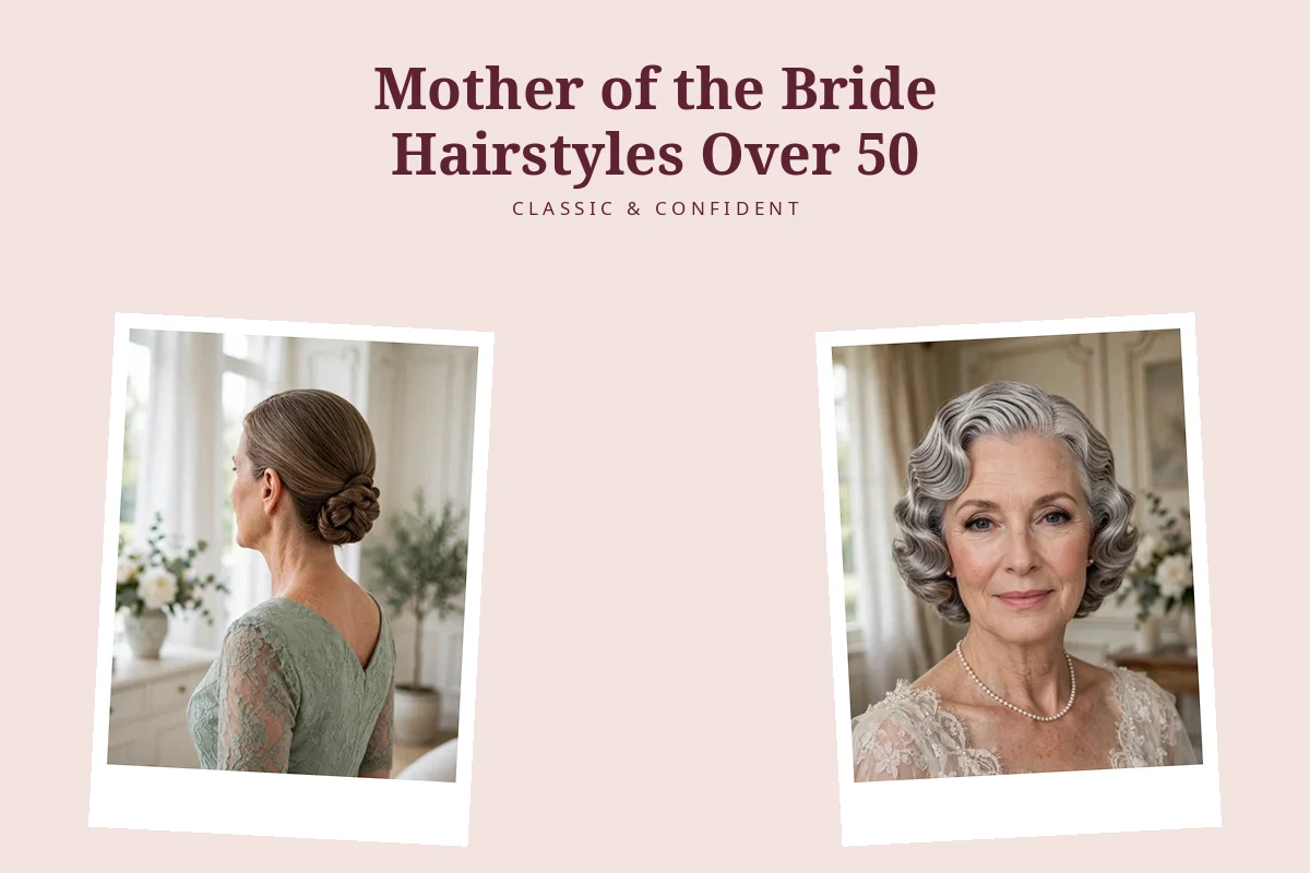 18 Mother of the Bride Hairstyles Over 50