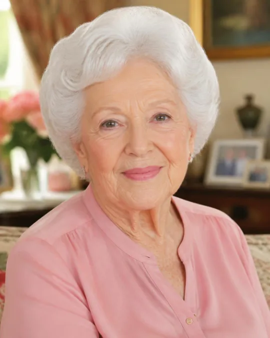 Wash-and-set with Velcro-style rollers – Hairstyles for Women Over 70 With Fine or Thin Hair