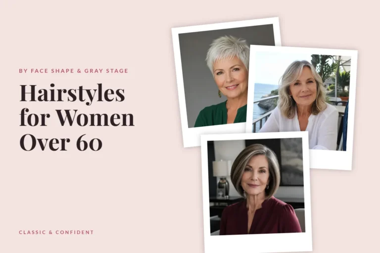 Three women over 60 with flattering hairstyles – Hairstyles for Women Over 60
